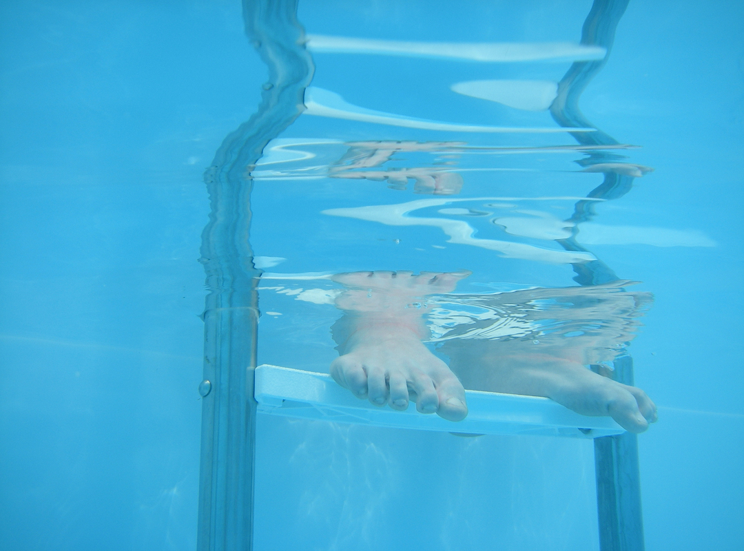 Renovatiewerken in het zwembad Renovatiewerken in het zwembad